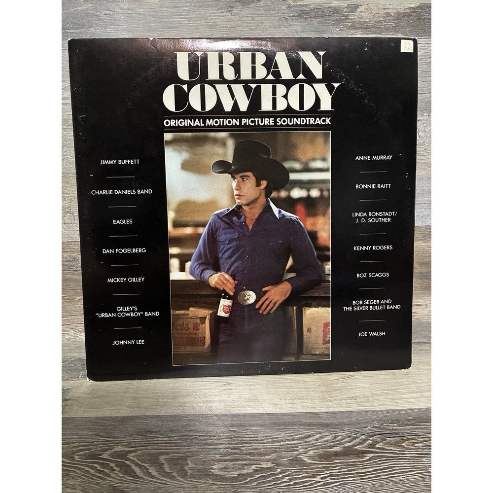 Urban Cowboy Soundtrack LP Vinyl Asylum 1980 12" 33 RPM Stereo